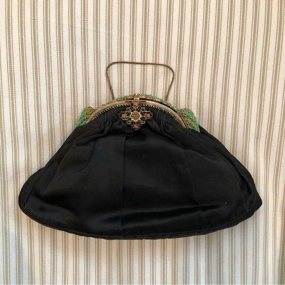 Vintage Beaded Evening Bag - image 2