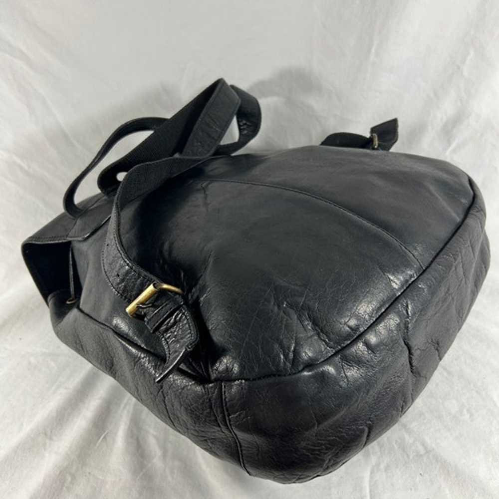 G. H. BASS & Co. Vintage Authentic Black Leather … - image 10