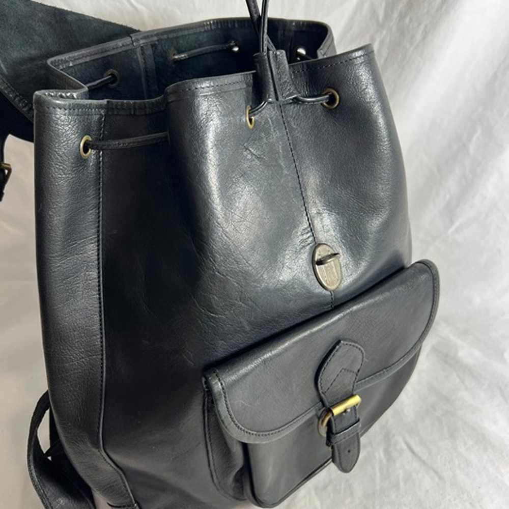 G. H. BASS & Co. Vintage Authentic Black Leather … - image 6
