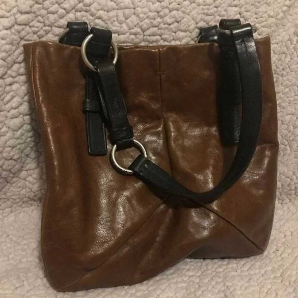 YSL Leather Shoulder Bag - image 1