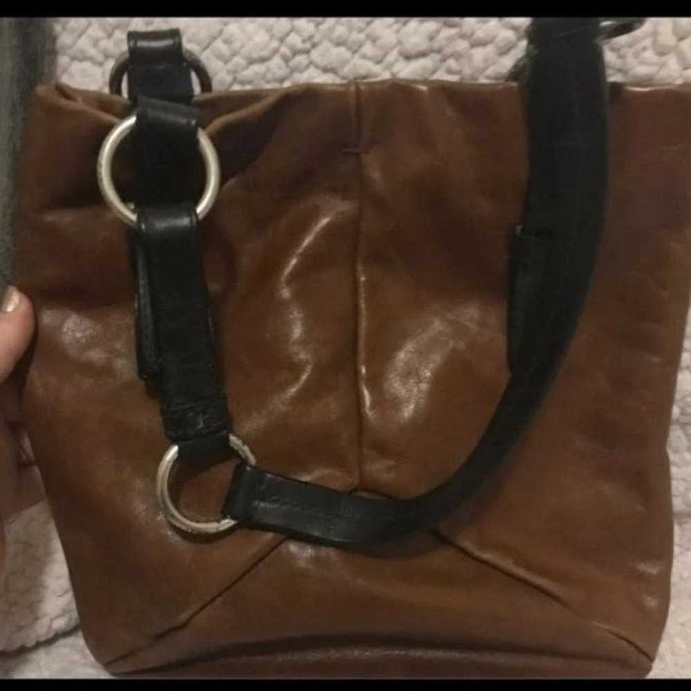 YSL Leather Shoulder Bag - image 3