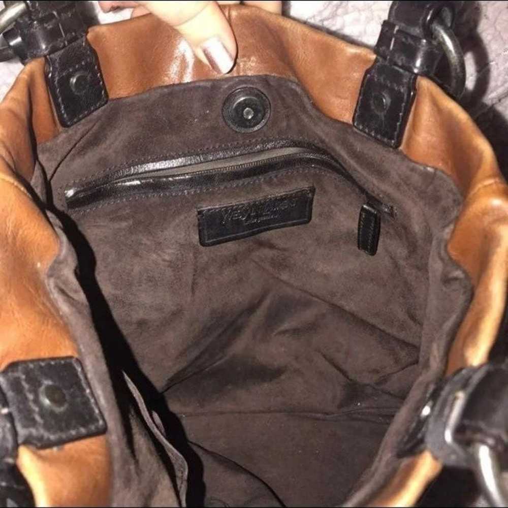 YSL Leather Shoulder Bag - image 5