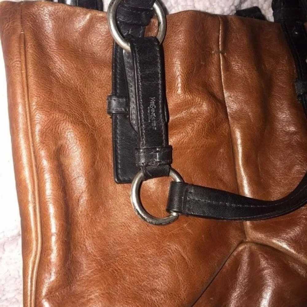 YSL Leather Shoulder Bag - image 6