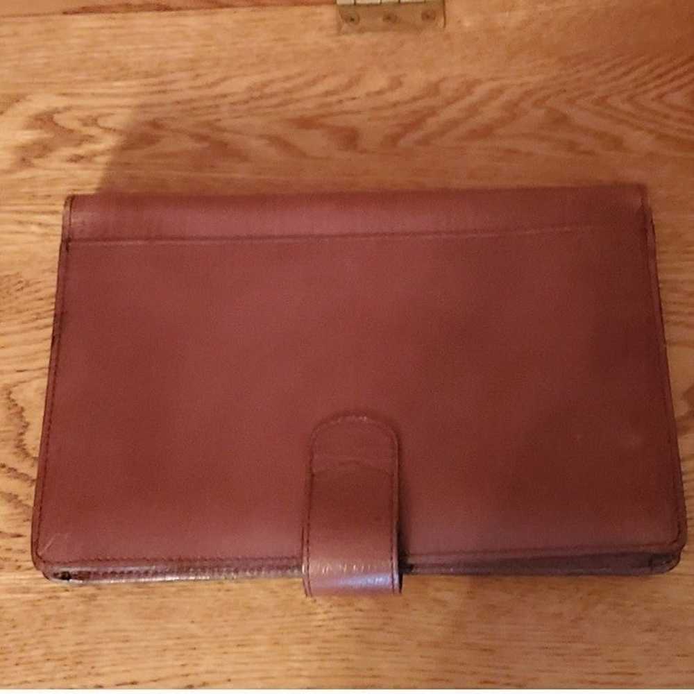 Bally Vintage Brown Leather Portfolio - image 8