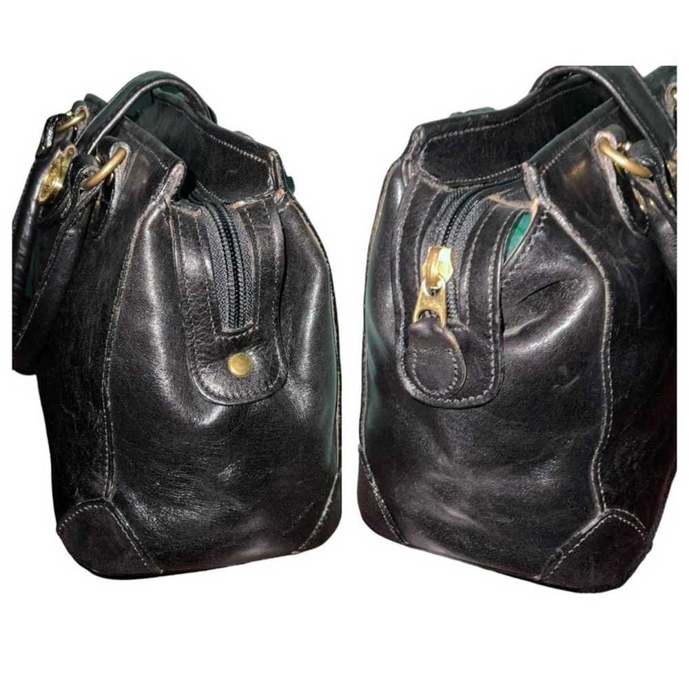 Brahmin - Vintage Tuscan Small Leather Satchel. B… - image 7