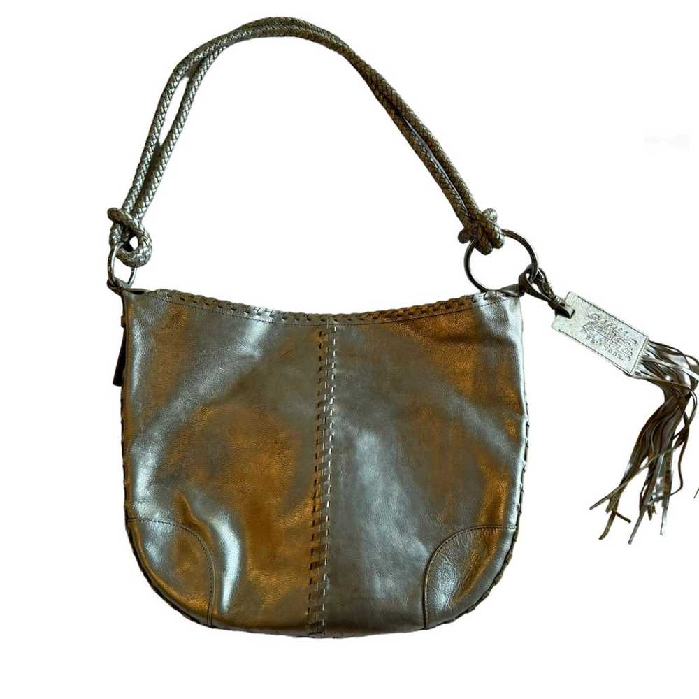 Vintage Ralph Lauren handbag | shoulder bag silve… - image 2