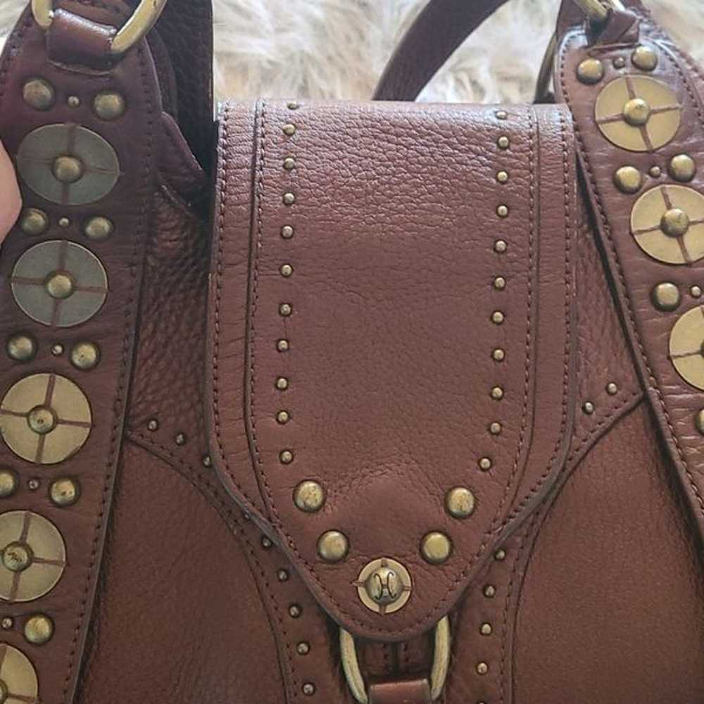 Cole Haan brown  village pallette satchel  vintage - image 4