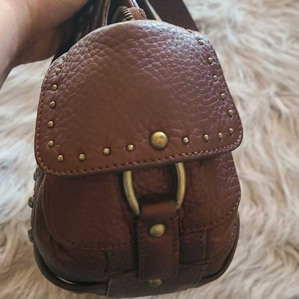 Cole Haan brown  village pallette satchel  vintage - image 6