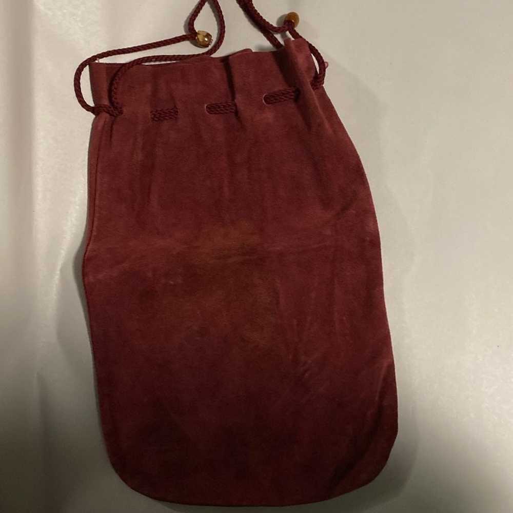 Gucci Vintage Wine Bucket Tote Bag - image 1