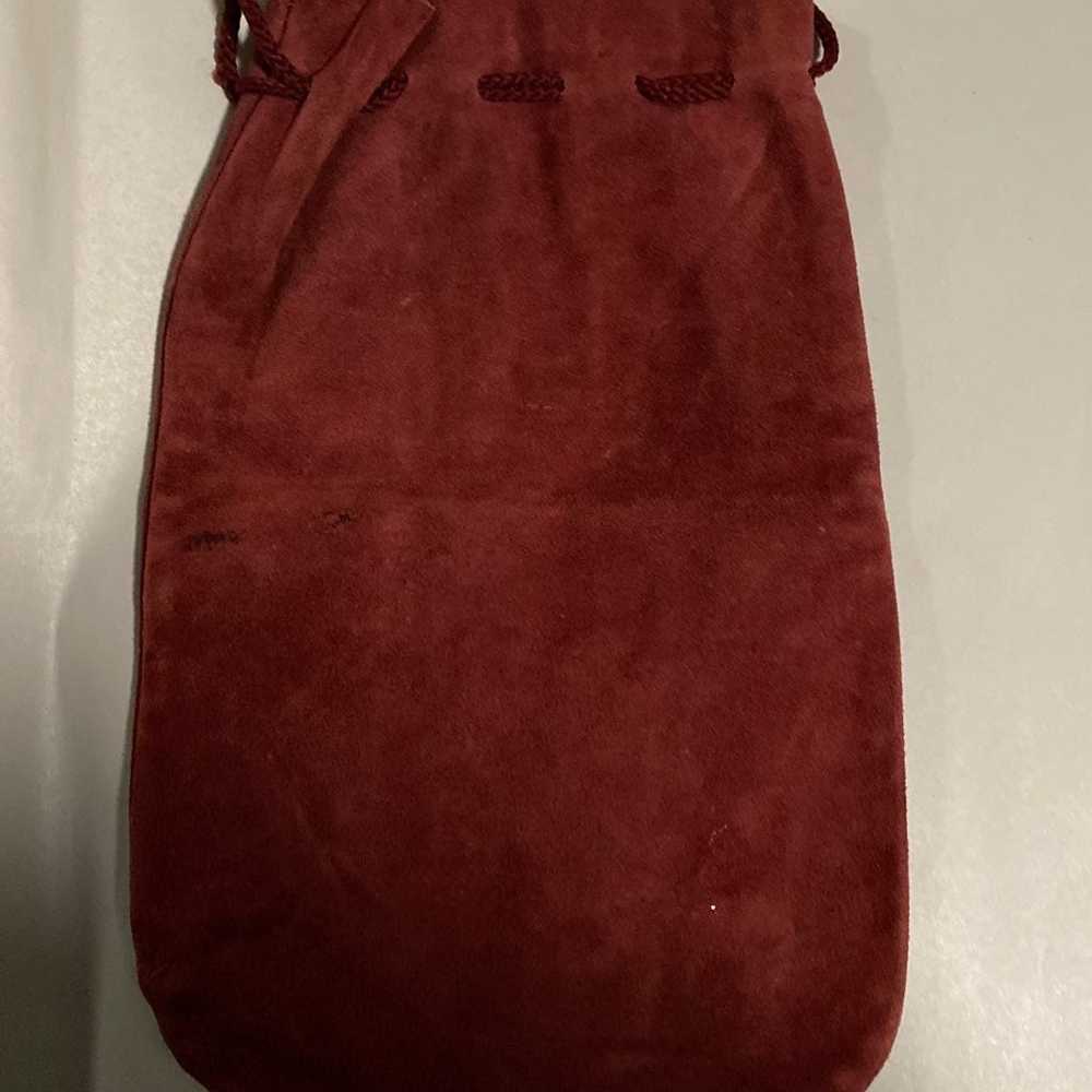 Gucci Vintage Wine Bucket Tote Bag - image 3