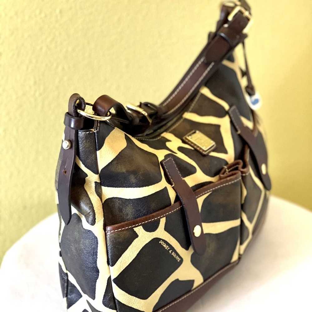 DOONEY AND BOURKE~VINTAGE~Giraffe Shoulder Bag - image 3