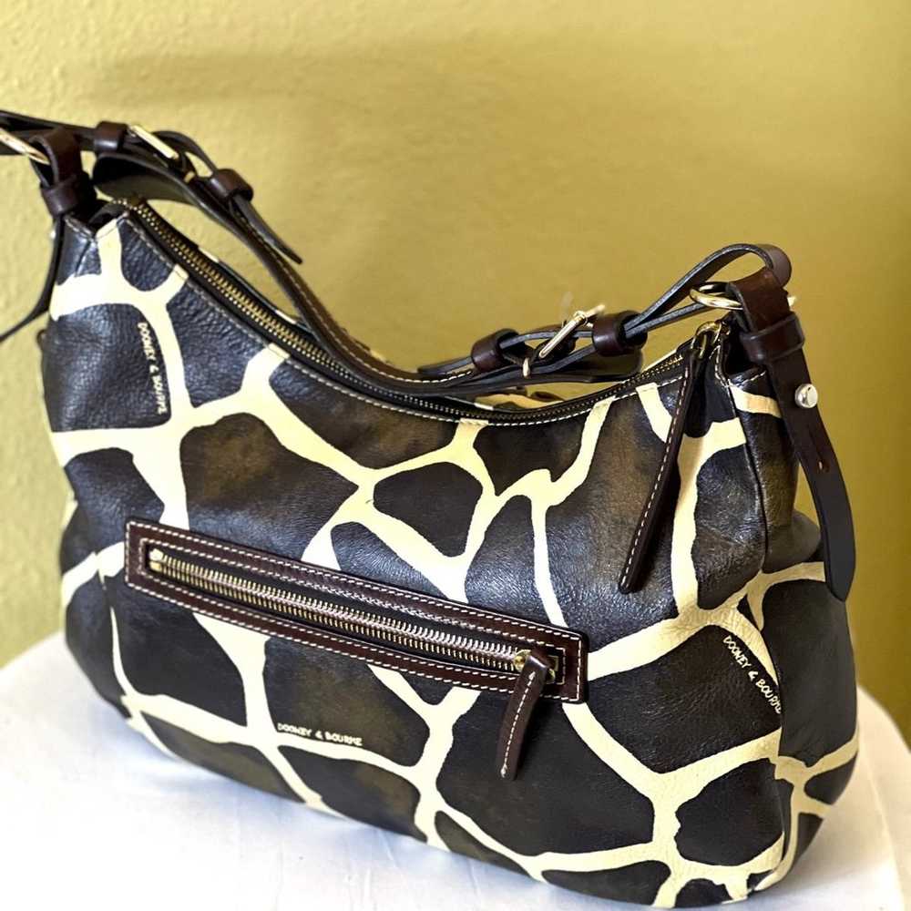 DOONEY AND BOURKE~VINTAGE~Giraffe Shoulder Bag - image 4