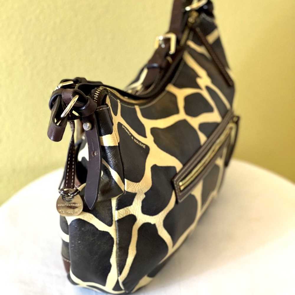 DOONEY AND BOURKE~VINTAGE~Giraffe Shoulder Bag - image 5