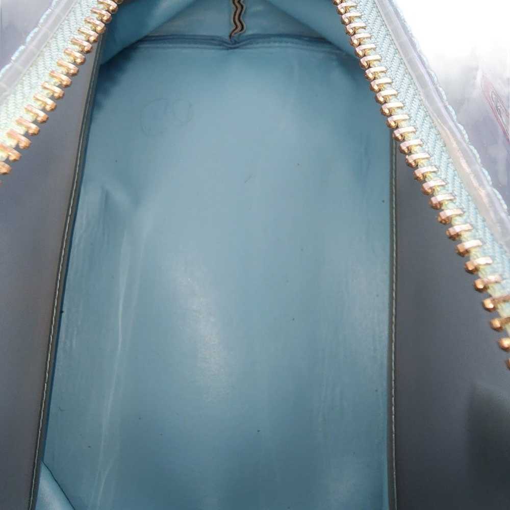 Rare Blue Candy Jelly & Snakeskin Furla Hand Bag - image 11