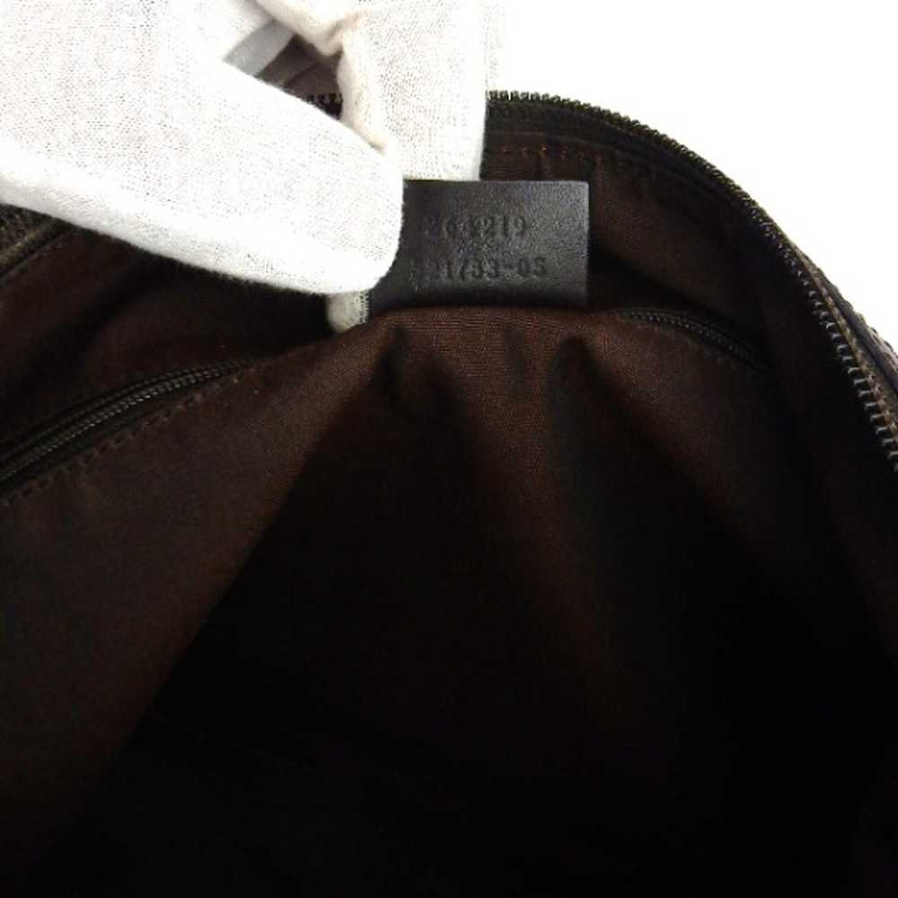 GG Monogram Nylon Shoulder Bag - image 10