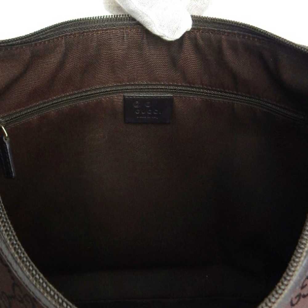 GG Monogram Nylon Shoulder Bag - image 9