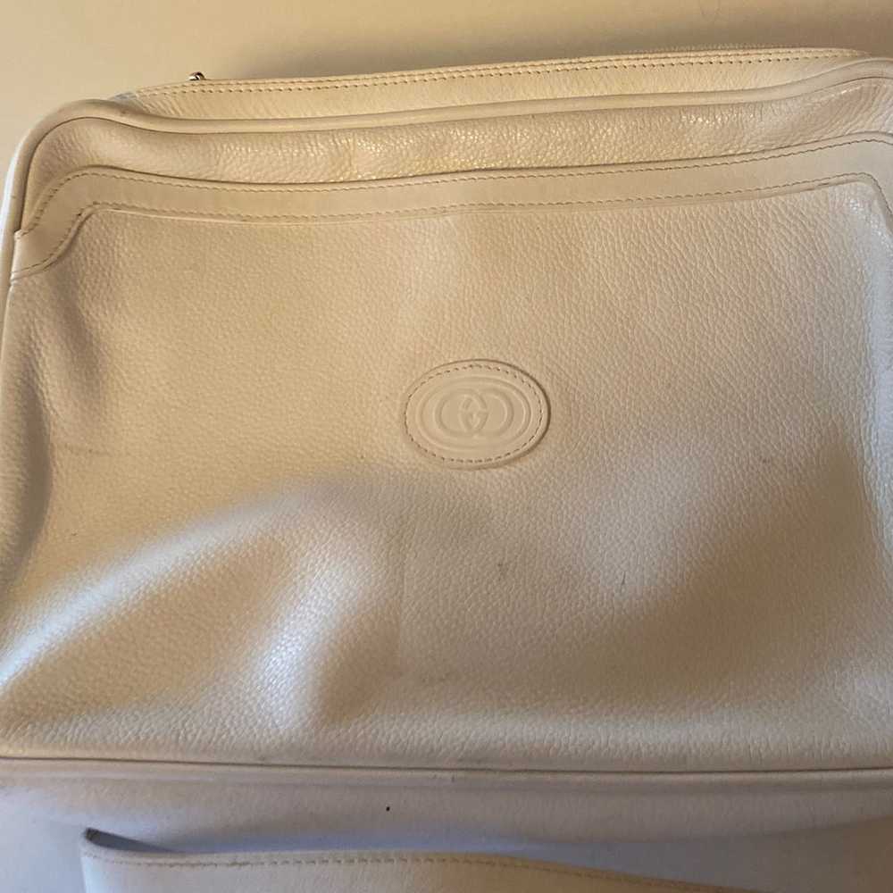 Vintage authentic white  Gucci crossbody - image 2