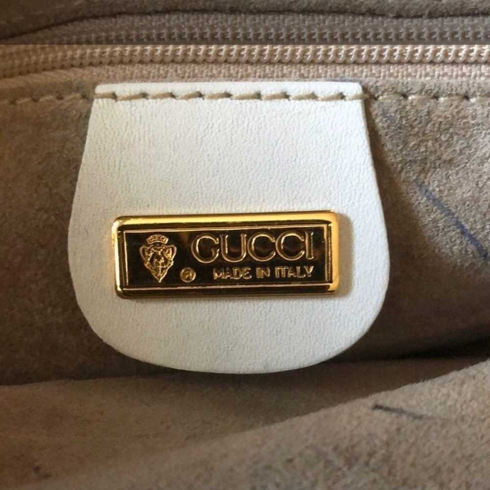 Vintage authentic white  Gucci crossbody - image 5