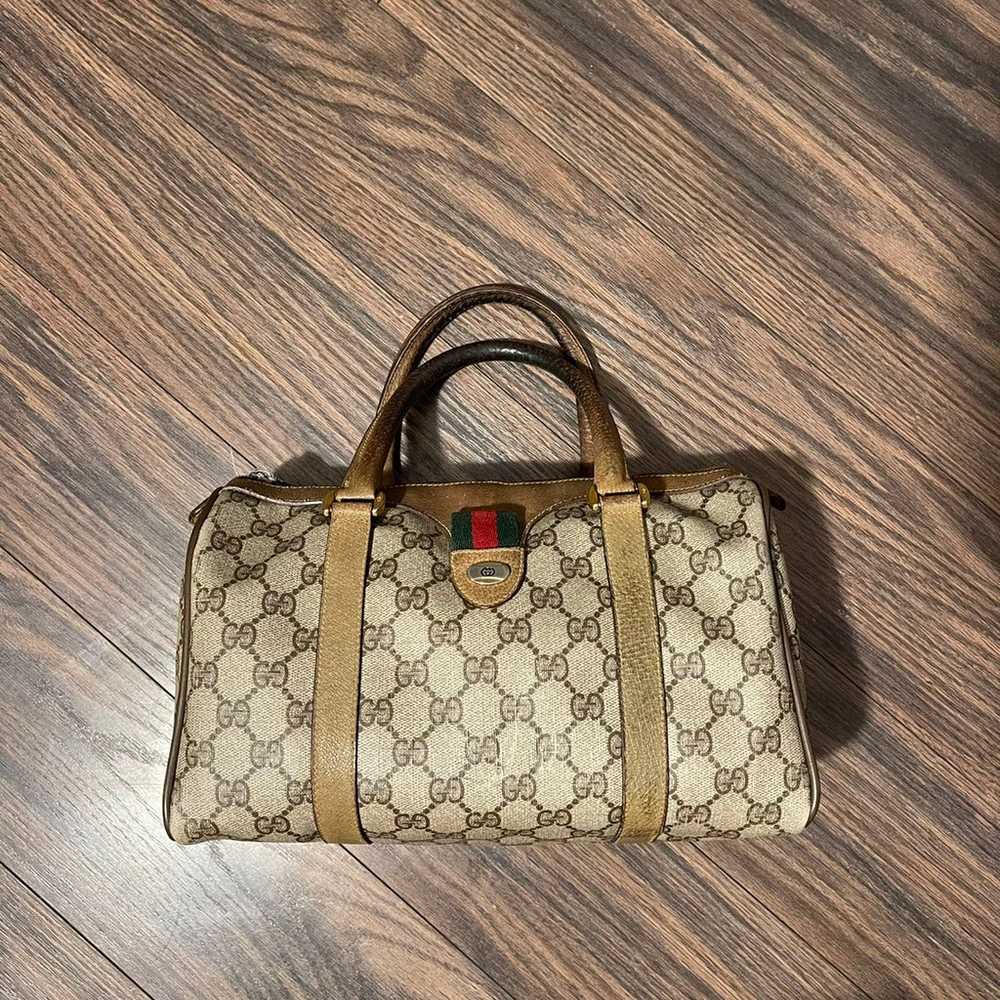 Vintage Gucci Bowler Bag - image 1