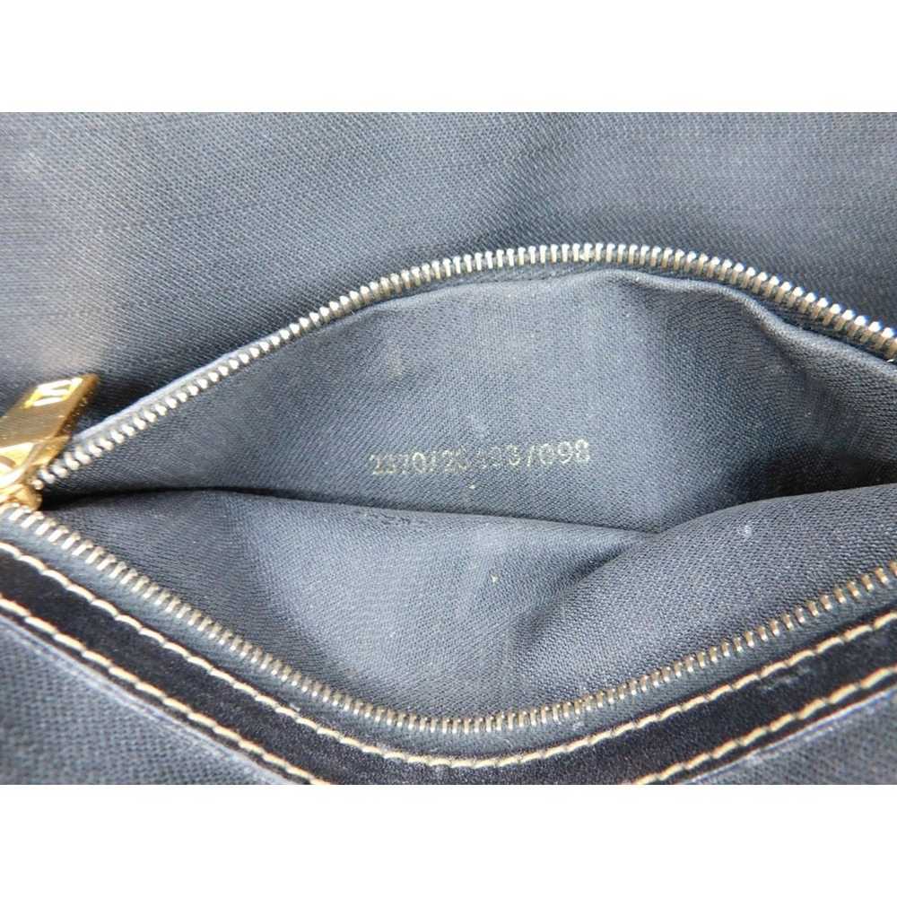 Authentic Vintage Fendi Checkered Leather Trim Sh… - image 12