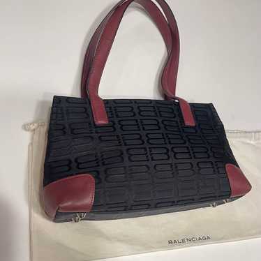 Balenciaga BB monogram handbag