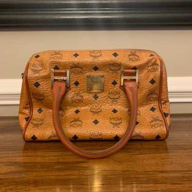 MCM Vintage Boston Leather Handbag - image 1