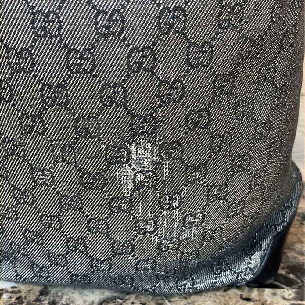 Gucci GG Web Monogram Canvas Tote - image 7