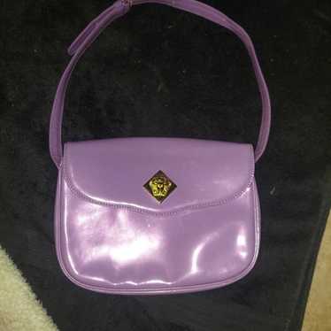 Vintage Versace Lilac shoulder bag - image 1