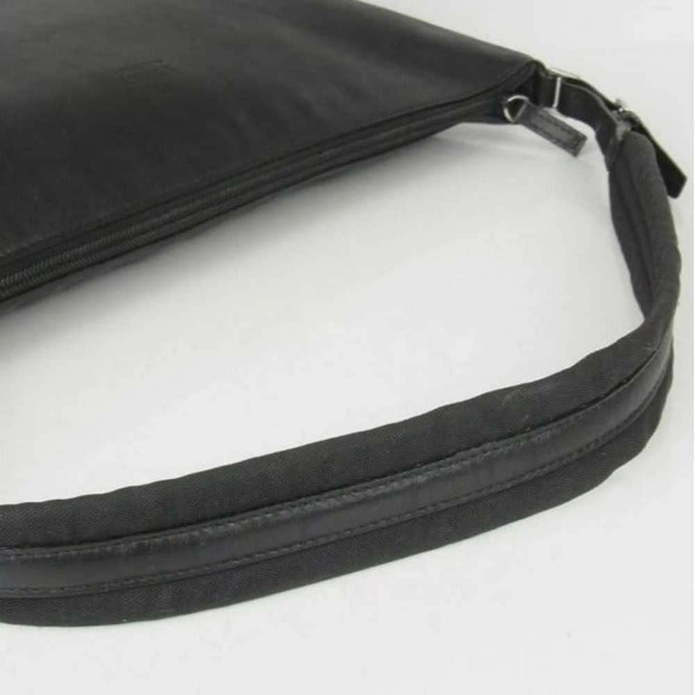 GUCCI GG Vintage Leather Loop Shoulder bag Italy - image 4