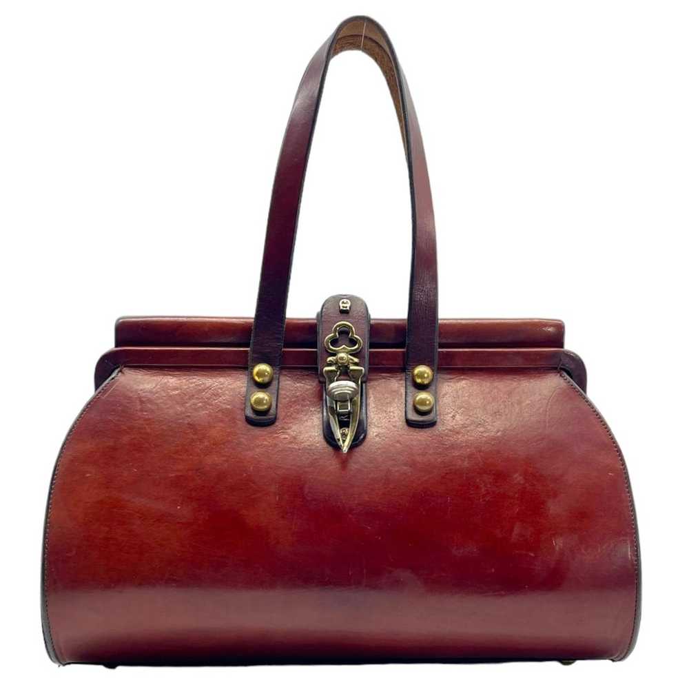 Vintage 40s 50s ETIENNE AIGNER Handmade Leather S… - image 1