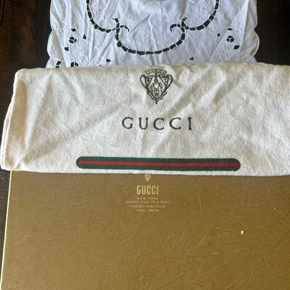 1950s Gucci Monogram Bag - image 8
