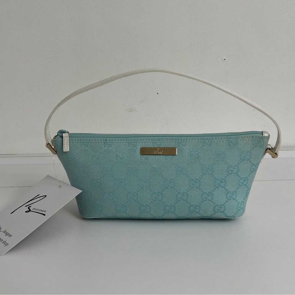 Blue Gucci Pochette - image 2