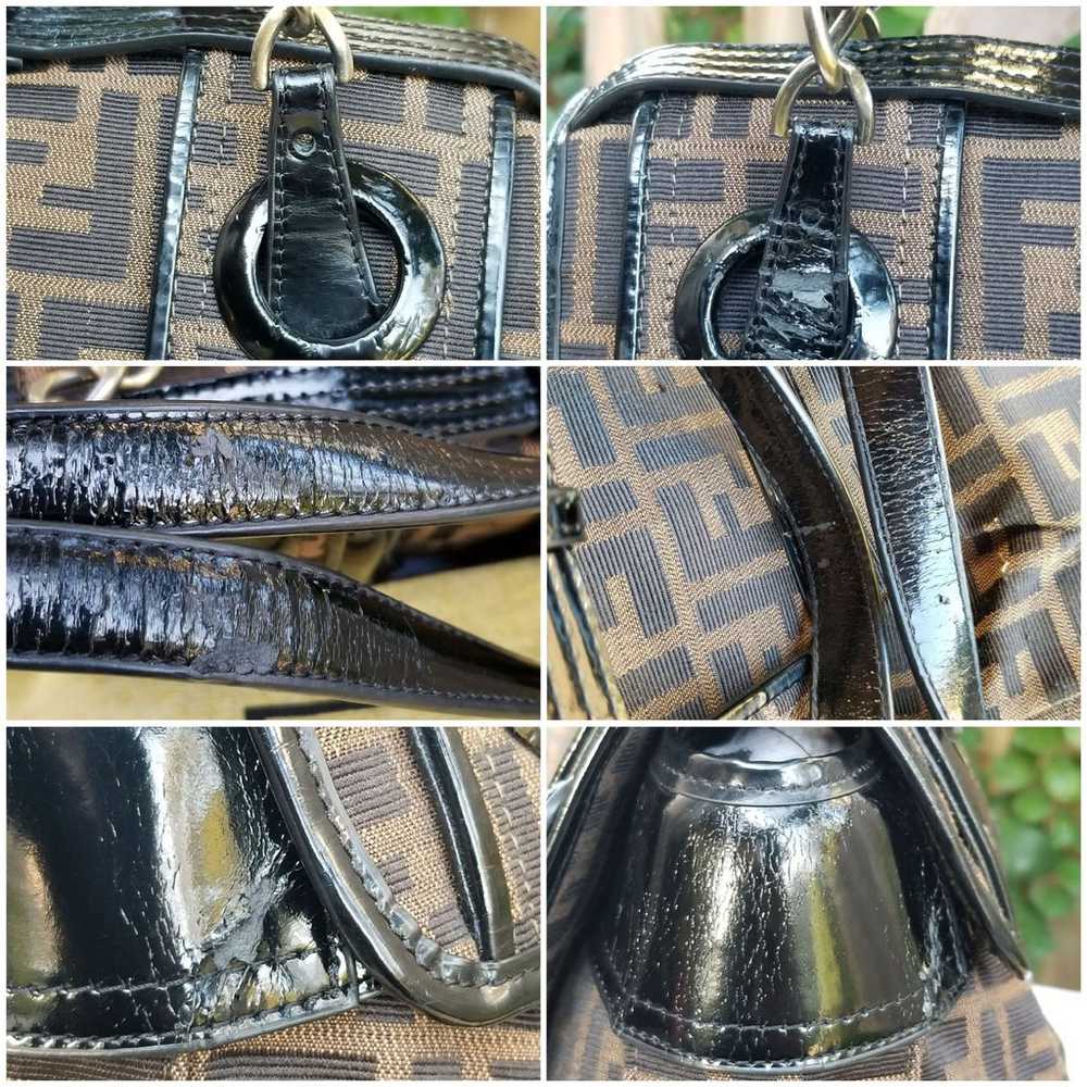 Rare and Fabulous Fendi zucca handbag - image 11