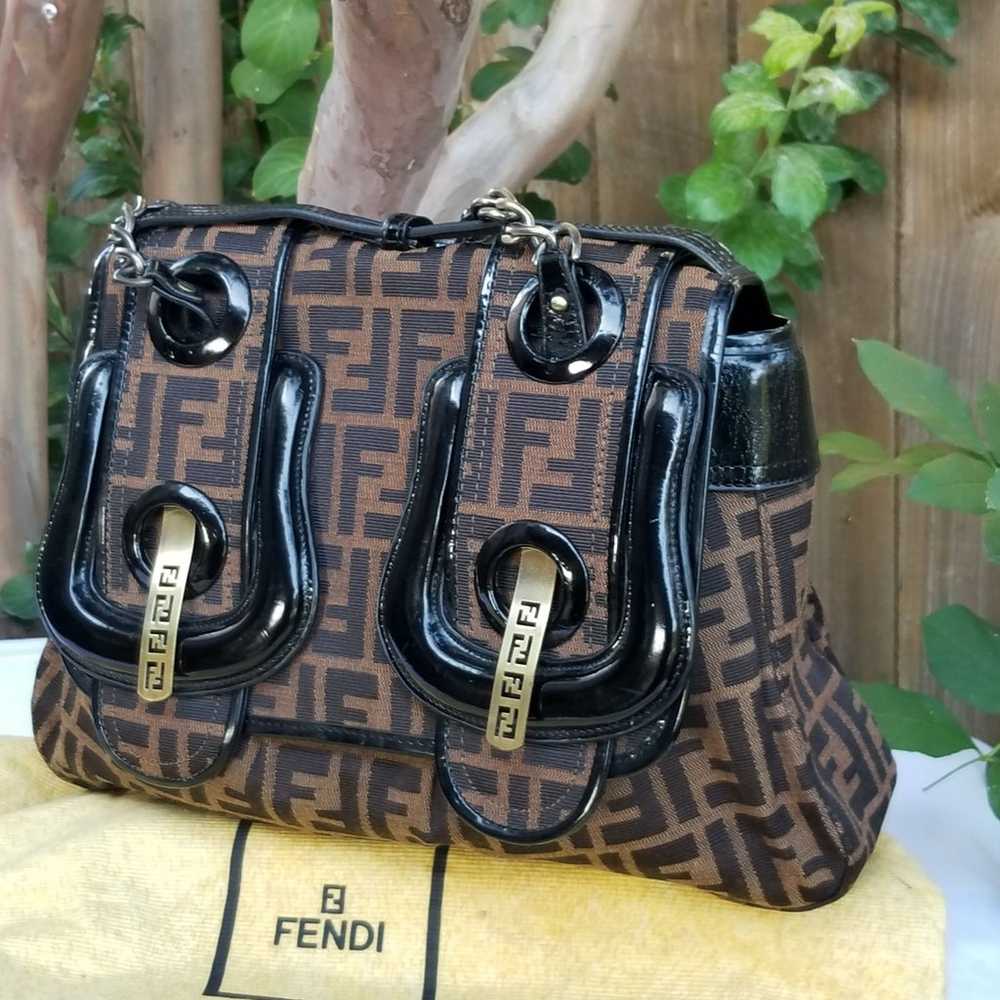 Rare and Fabulous Fendi zucca handbag - image 3