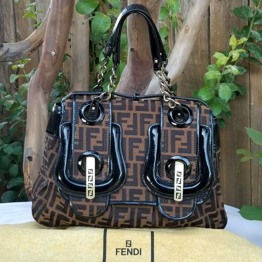 Rare and Fabulous Fendi zucca handbag - image 5