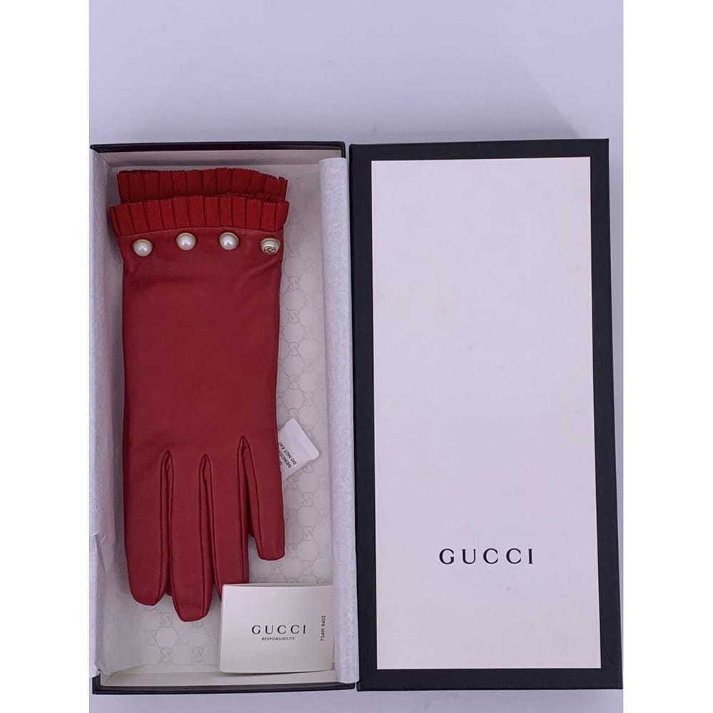 Gucci Leather gloves - image 3