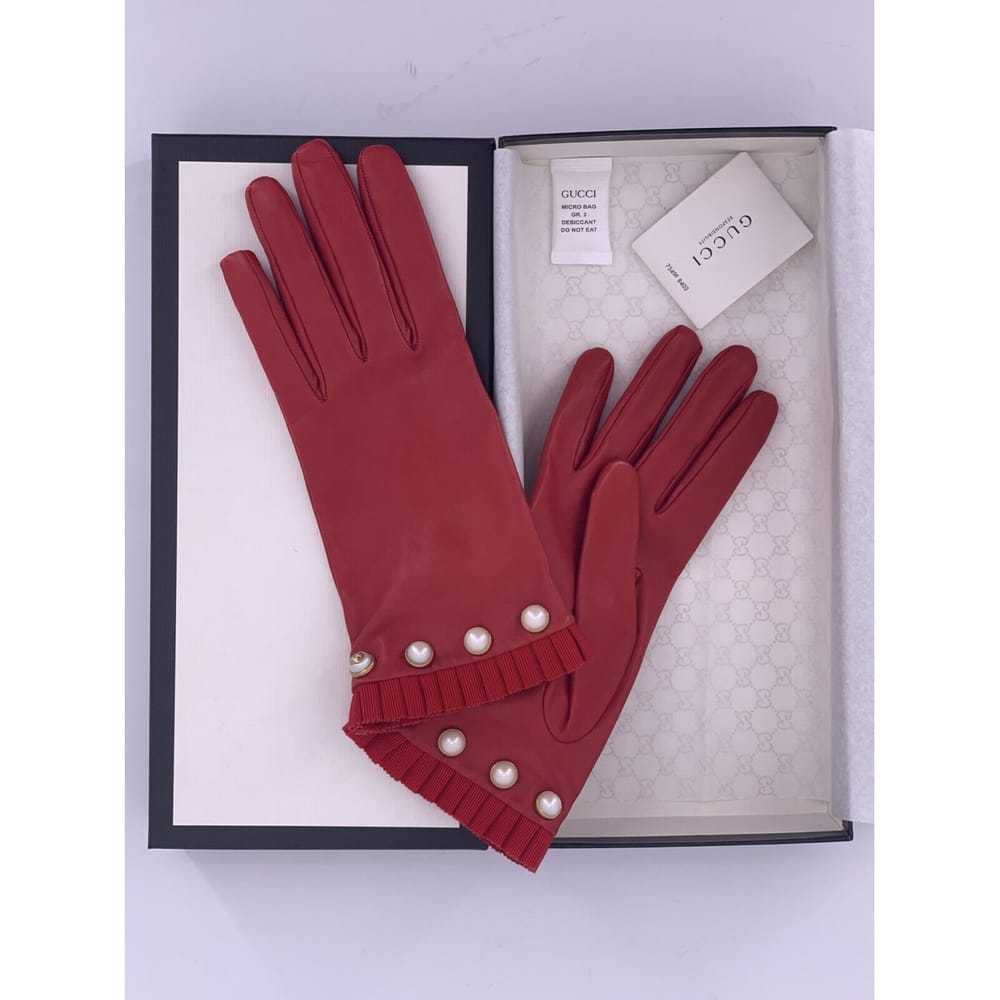 Gucci Leather gloves - image 4