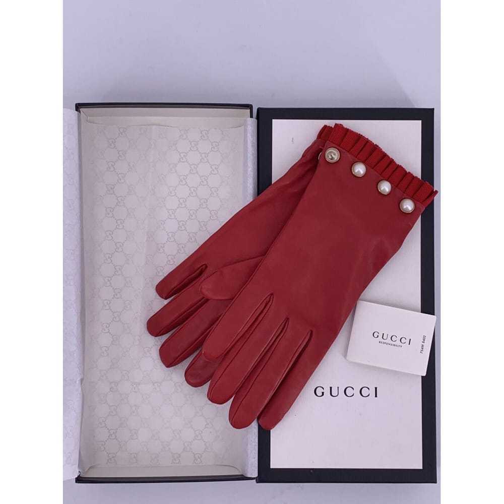 Gucci Leather gloves - image 6
