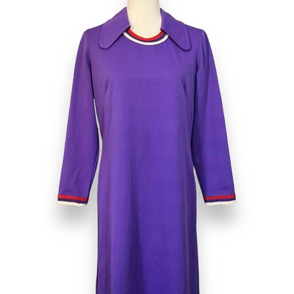 Vintage Forever Young By Puritan Purple Dress - image 1