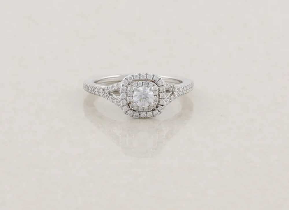 14k White Gold .65 Carat Diamond Engagement Ring … - image 5