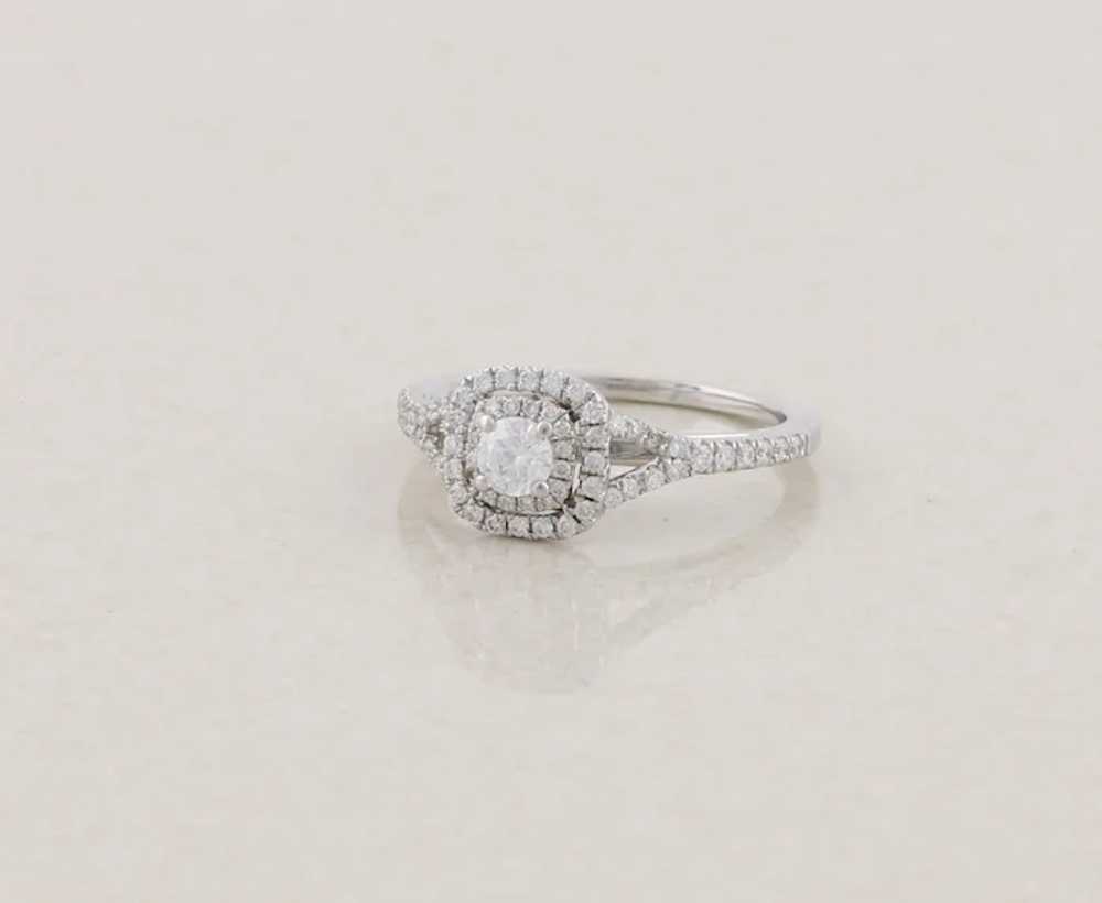 14k White Gold .65 Carat Diamond Engagement Ring … - image 6