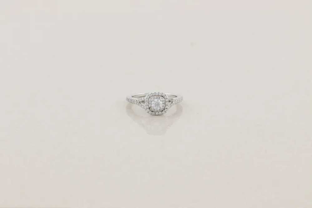 14k White Gold .65 Carat Diamond Engagement Ring … - image 9