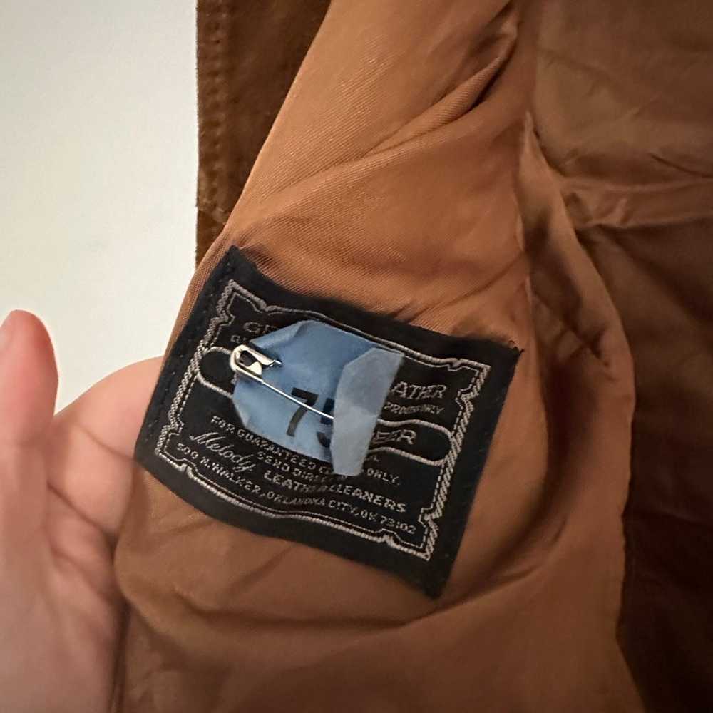 Vintage Suede/Leather Fringe Jacket - image 6