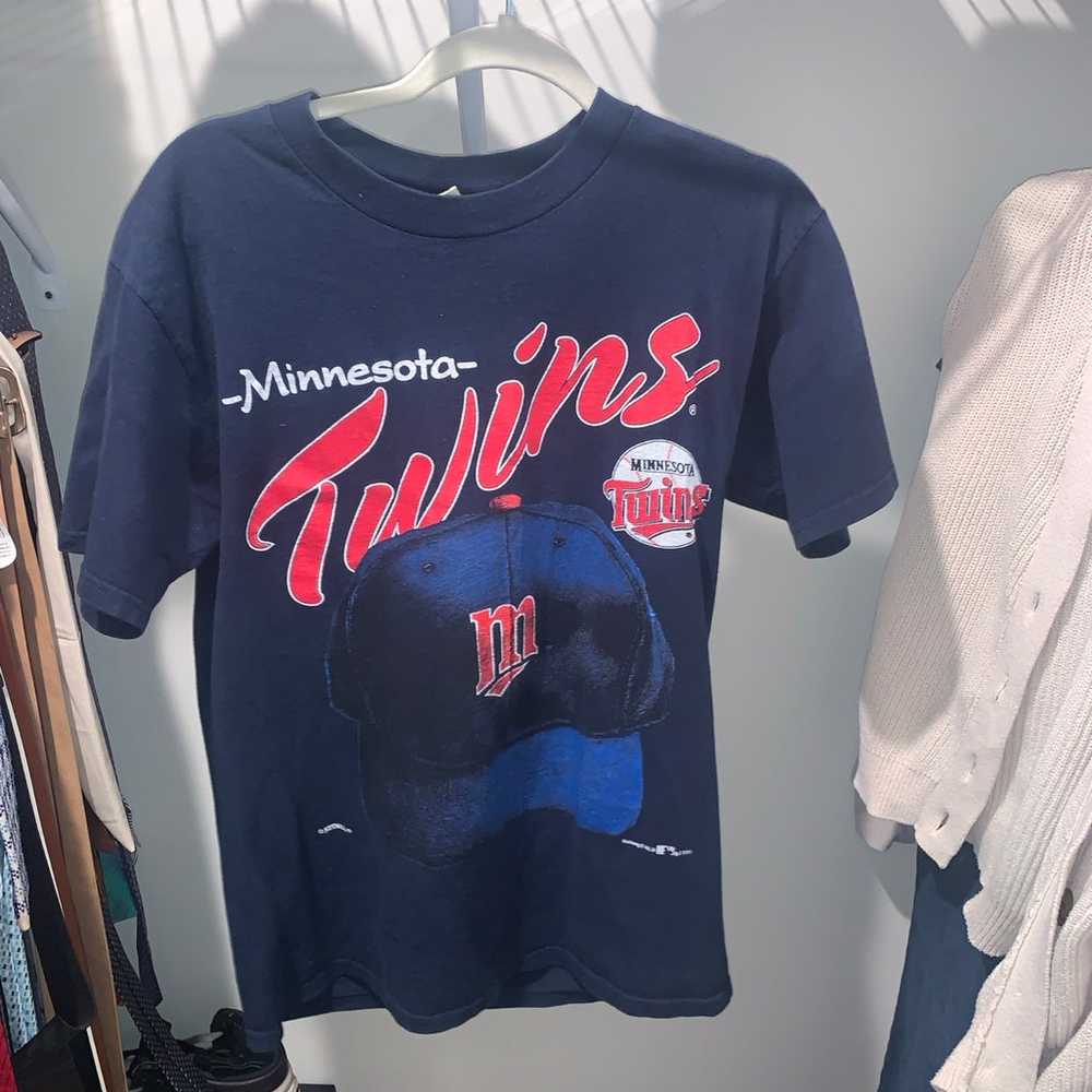 Nutmeg Mills Vintage Minnesota Twins Shirt - image 2