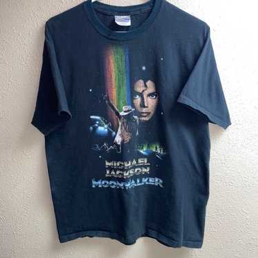 Vintage 2008 Michael Jackson Moonwalker Shirt sz L