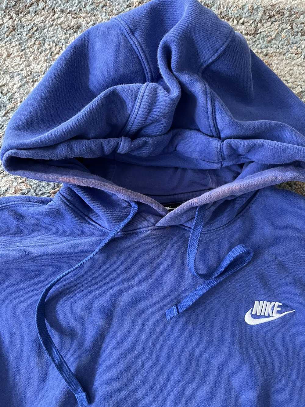 Nike × Streetwear × Vintage VTG Purple Nike Hoodi… - image 4