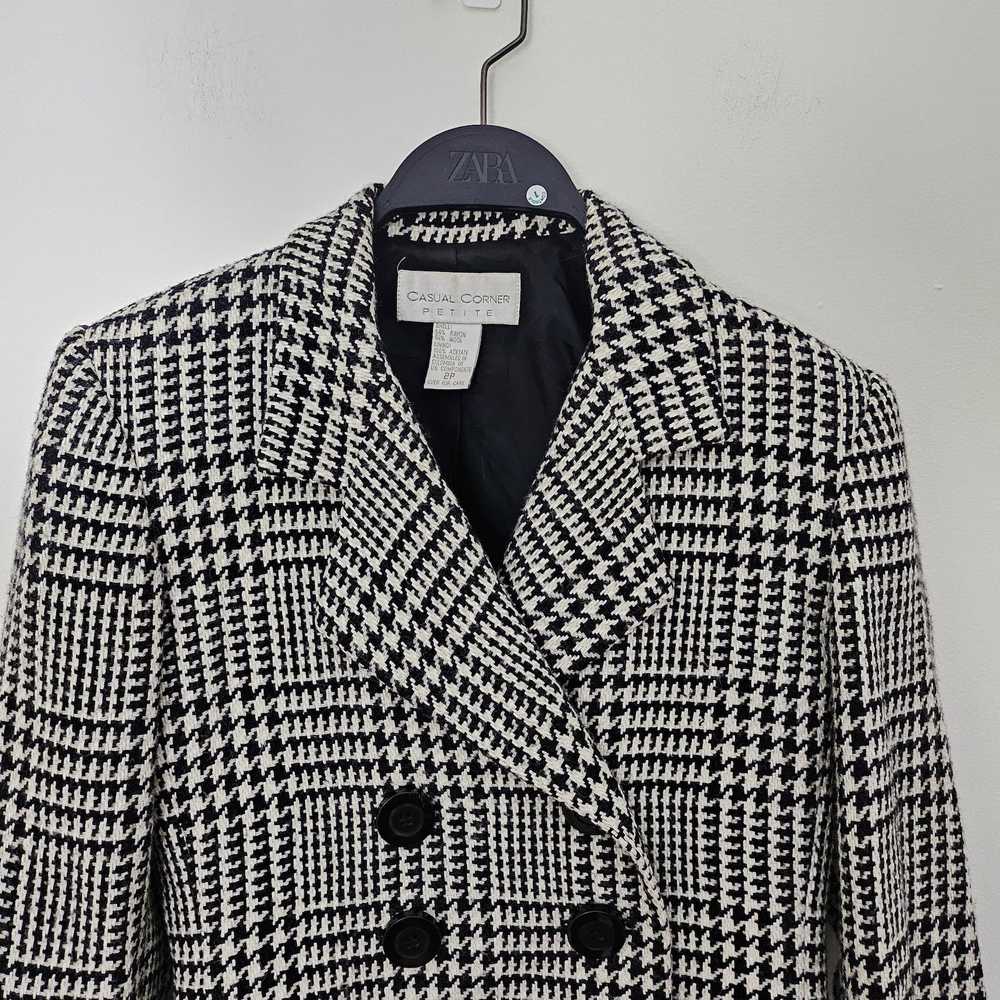 Vintage VINTAGE CASUAL CORNER HOUNDSTOOTH Blazer … - image 7