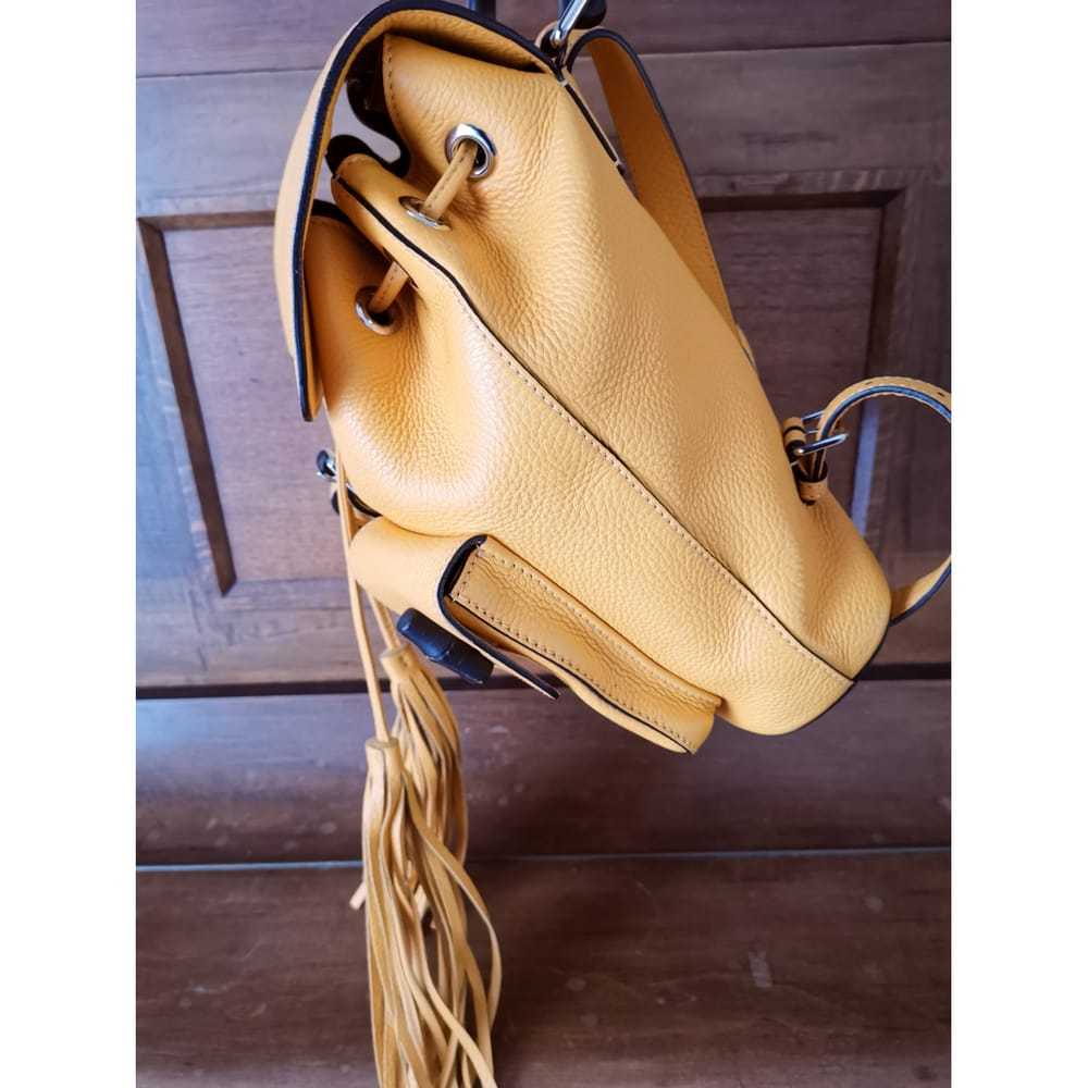 Gucci Bamboo Tassel leather backpack - image 5