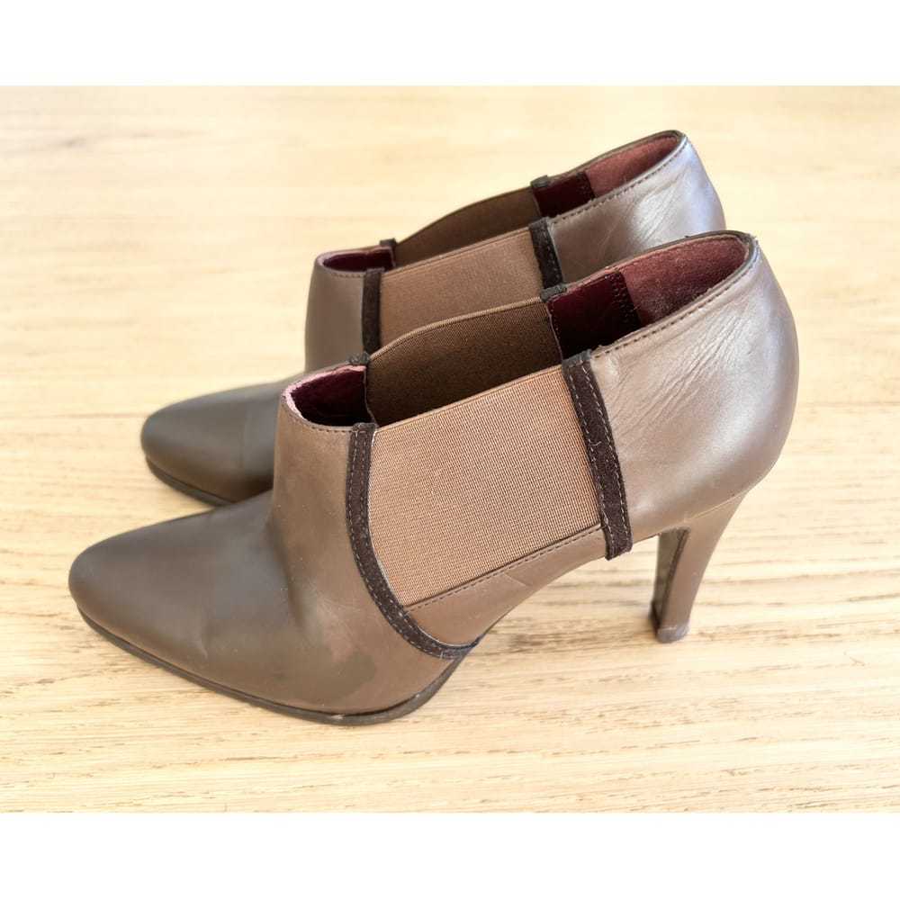 Max Mara Leather ankle boots - image 2