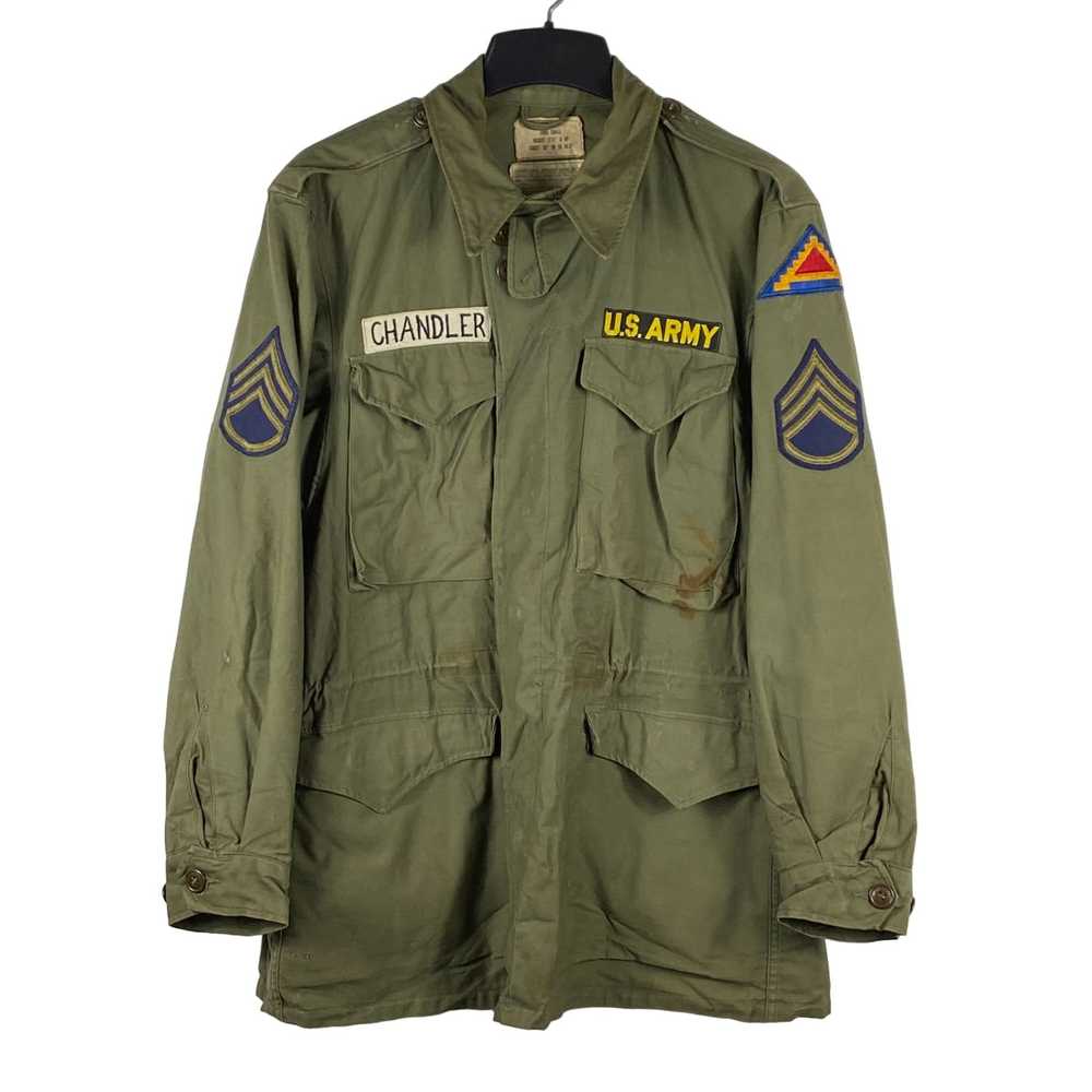 Vintage Vintage Military US Army M-1950 Patched F… - image 1